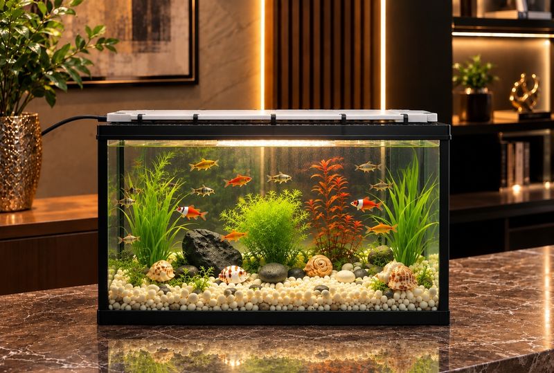 HORMONE 9074186961 Rectangle Aquarium Tank 7L - Image 3