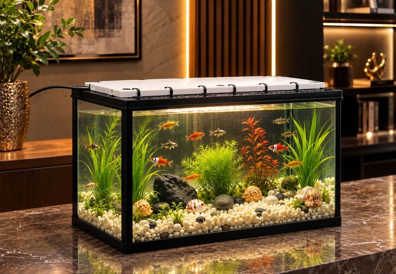 HORMONE 9074186961 Rectangle Aquarium Tank 7L - Image 2