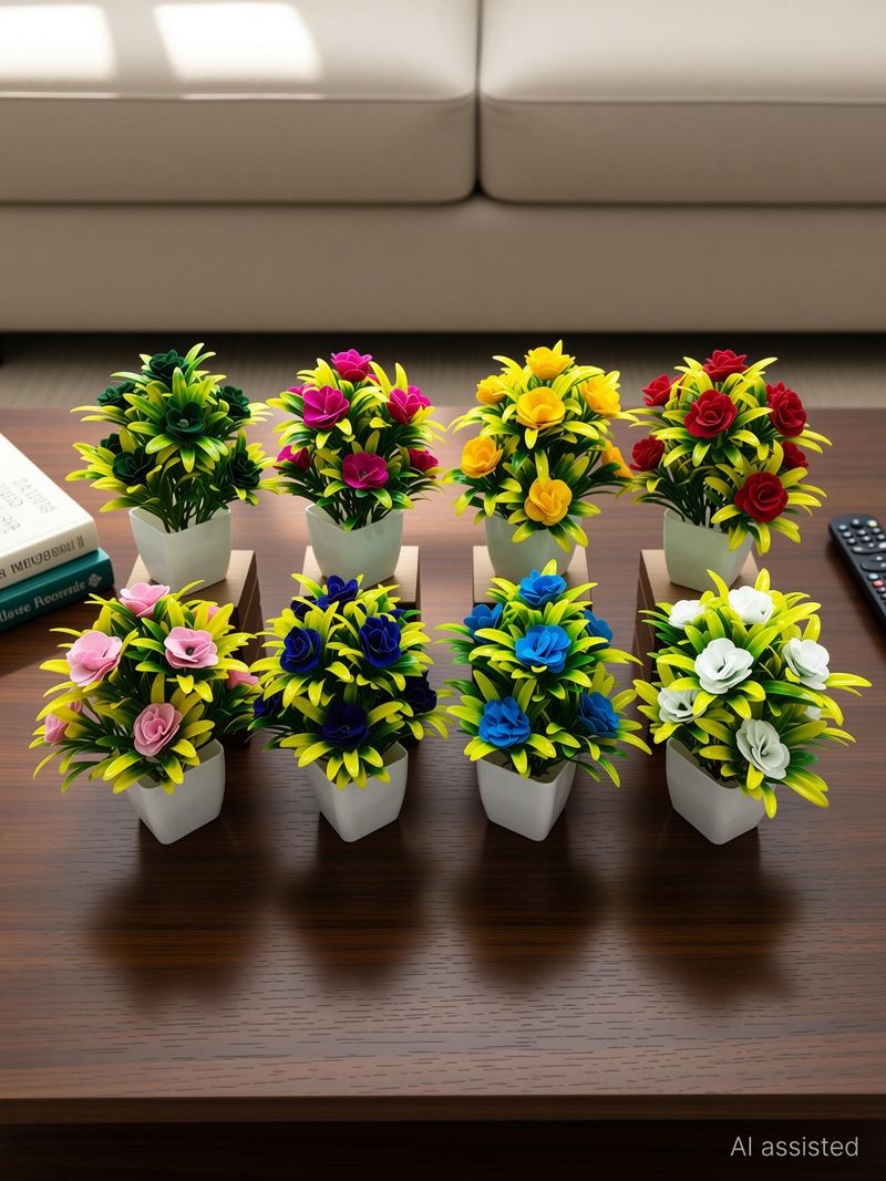 ADIRSA Artificial Plants for Home Office Decor - Image 4