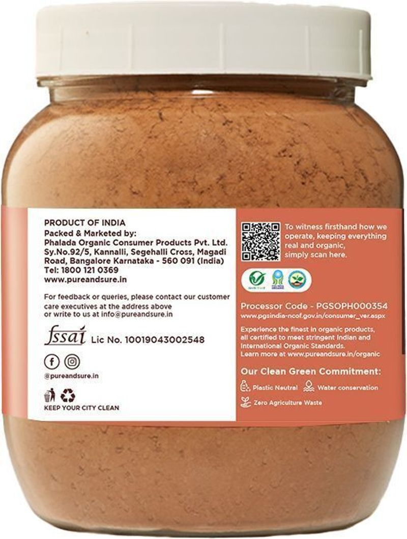 Pure & Sure Organic Cocoa Powder Sweetener 200g - Image 4
