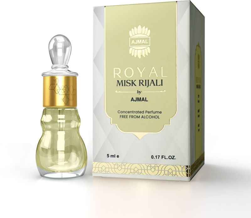 Ajmal Royal Misk Rijali Attar for Men & Women Floral Attar (Musk) - Image 5