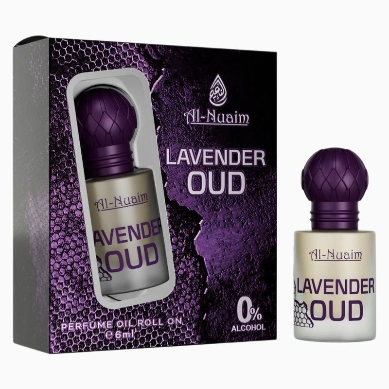 Al-Nuaim Lavender Oud Attar Herbal Fragrance Oil - Image 2