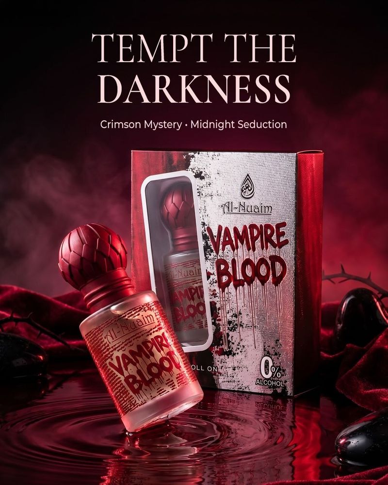 Al-Nuaim Vampire Blood Attar Blood Rose Scent Oil - Image 5