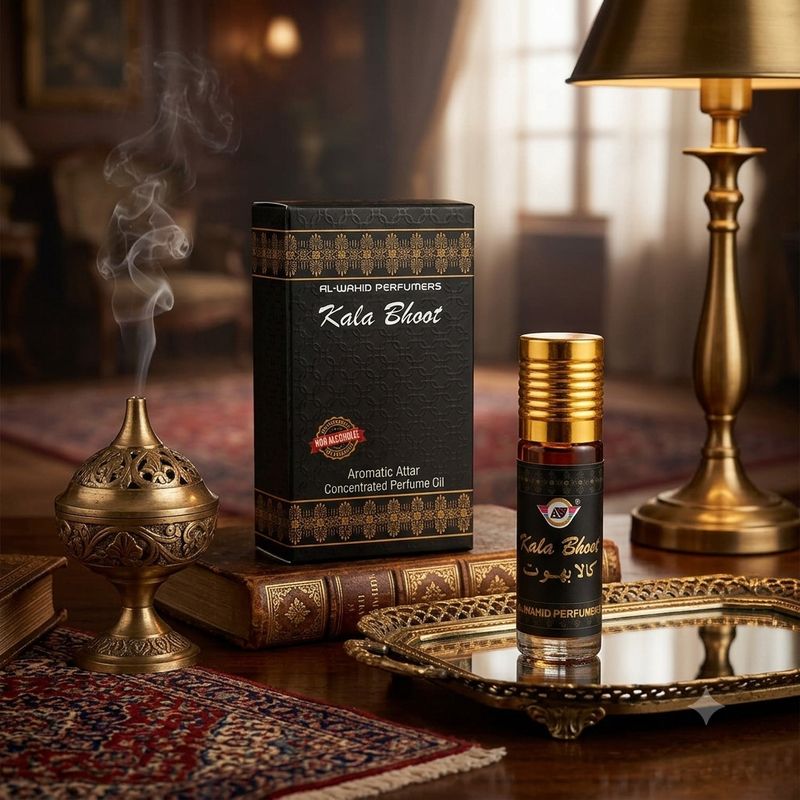 al-wahid Kala Bhoot V1 Herbal Attar (Woody) - Image 3
