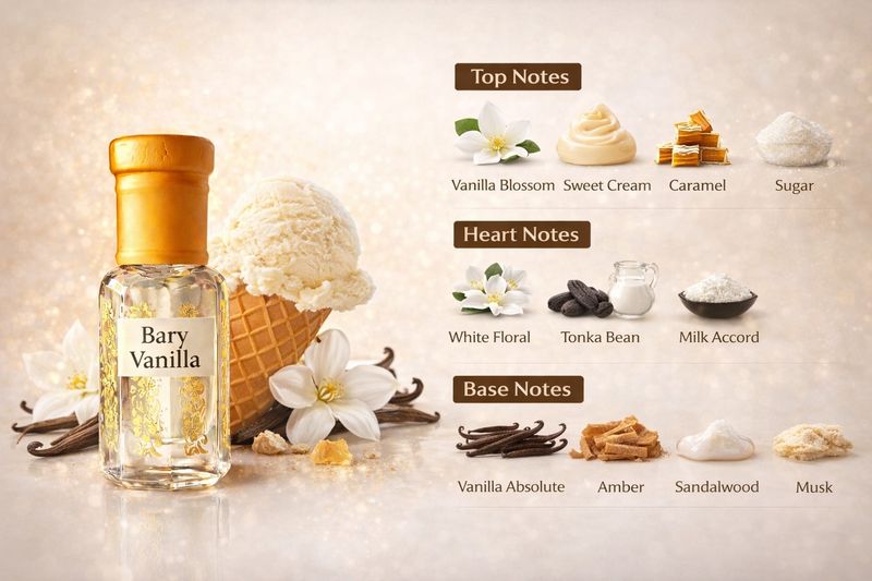 Easteria perfume Easteria Vanilla Floral Attar Perfume - Image 4