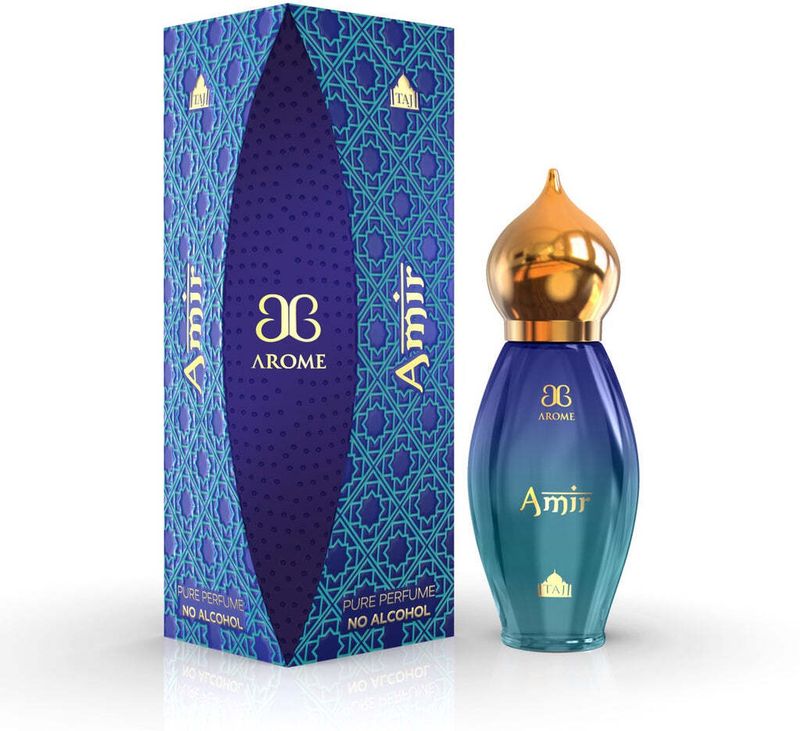 Arome Amir & Kareem Combo Pack Attar Floral Attar (Rose, Saffron) - Image 3