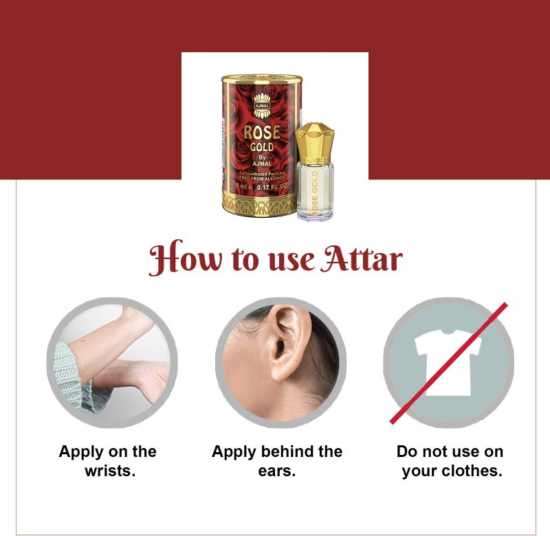 Ajmal ROSE GOLD CP Fragrance 20ml - Image 5