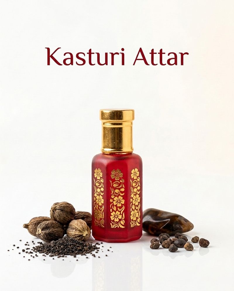 Solavea Kasturi (Musk) Attar 12 ml - Image 2