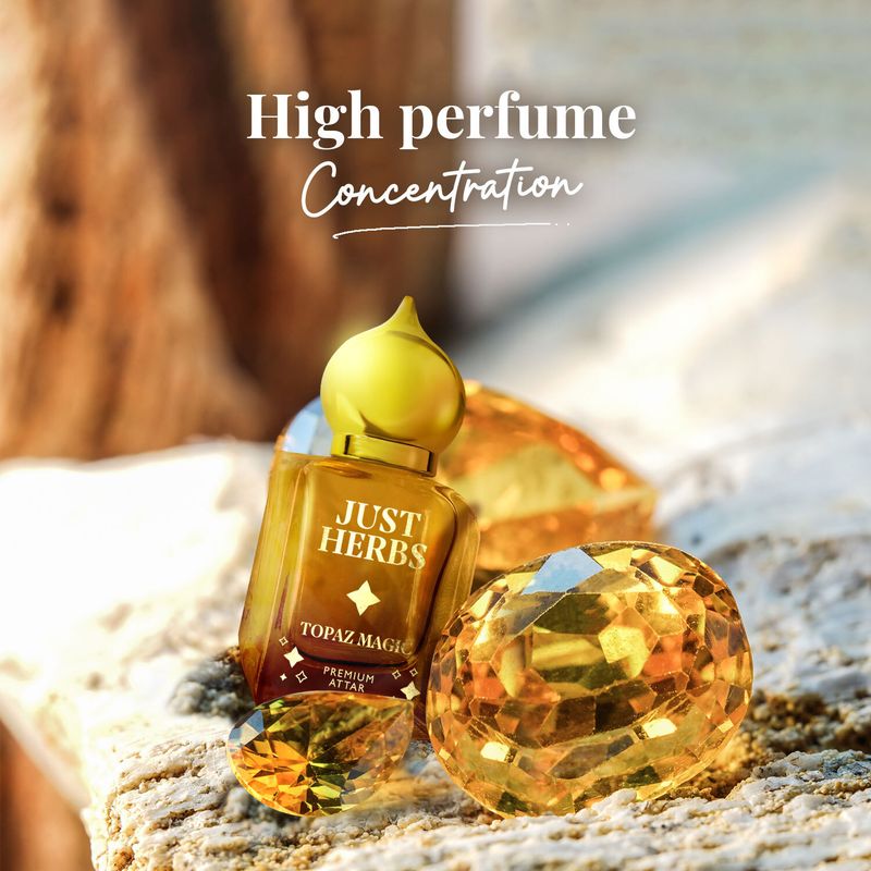 Just Herbs Topaz Magic Premium Attar - Image 3