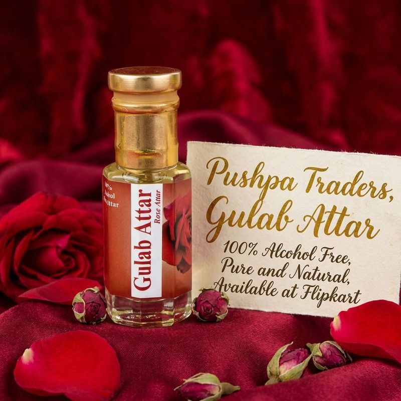 Pushpa Traders Pure Rose Attar - Image 5