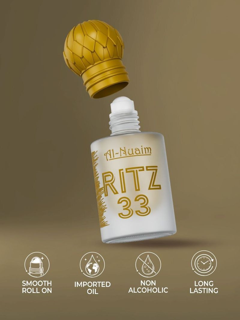 Al-Nuaim Ritz 33 Luxury Attar Fragrance Scent Oil 3g - Image 5
