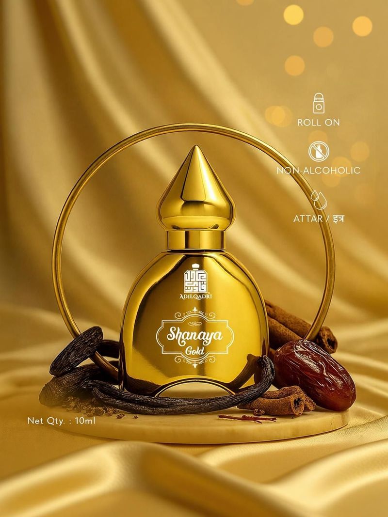 Adilqadri Shanaya Gold Gourmand Fragrance - Image 3