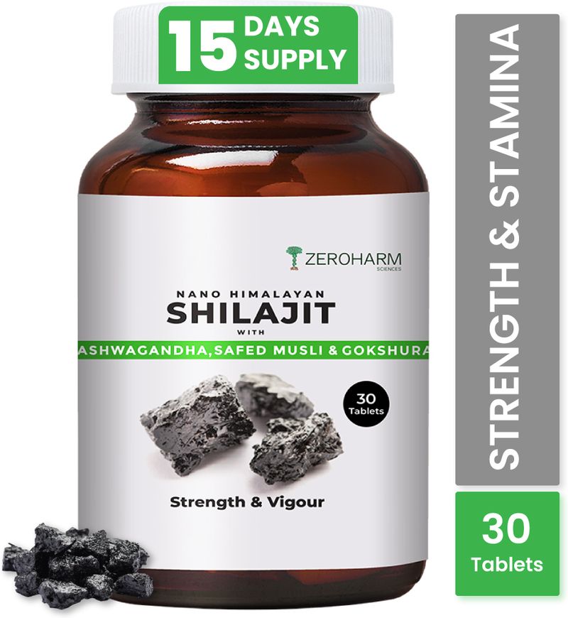 ZEROHARM Shilajit Ashwagandha Nano Formulated - Image 2
