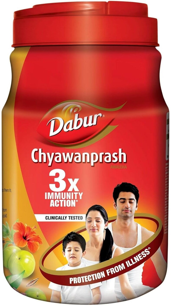Dabur 3X Immunity Action With 40+ Ayurvedic Herbs Helps Build Strength & Stamina