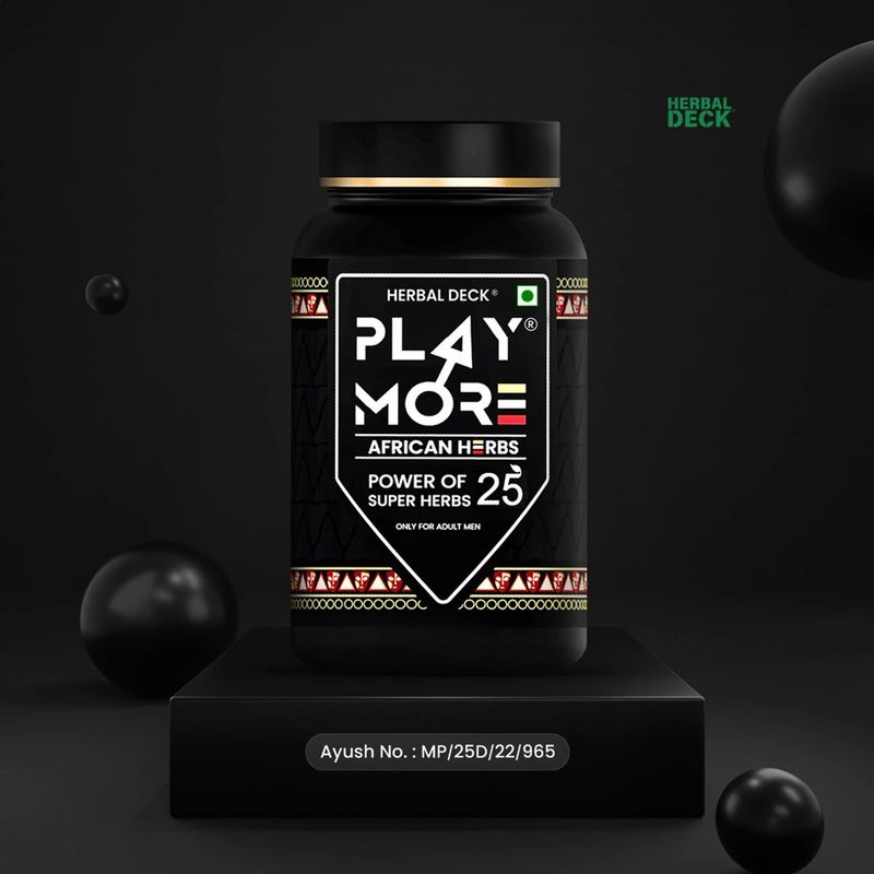 Herbal Deck PlayMor Powder for Men - Image 2