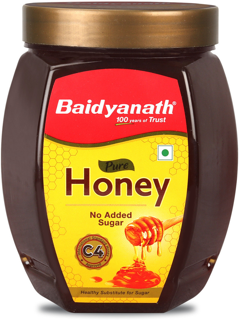 Baidyanath Honey | C4 Approved, Unadulterated, Pure Honey | Wholesome Health Naturally | 1 kg