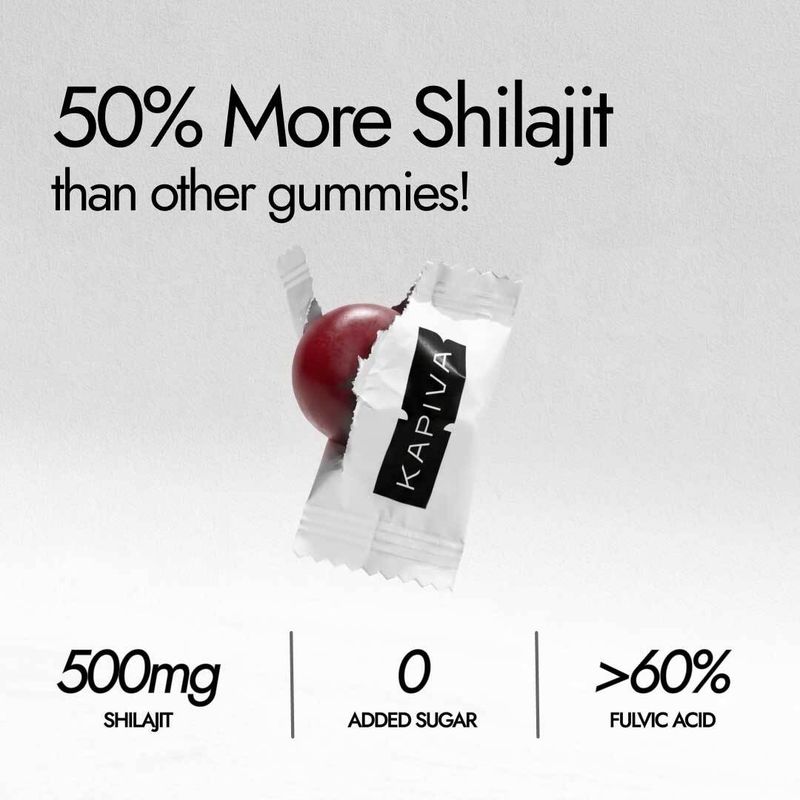 Kapiva Activ Foods Shilajit Energy Gummies - Image 4