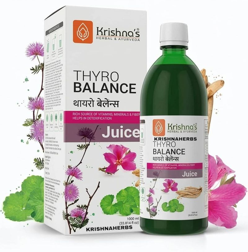 Krishnaherbs Thyroid Balance Juice 1L - Image 2