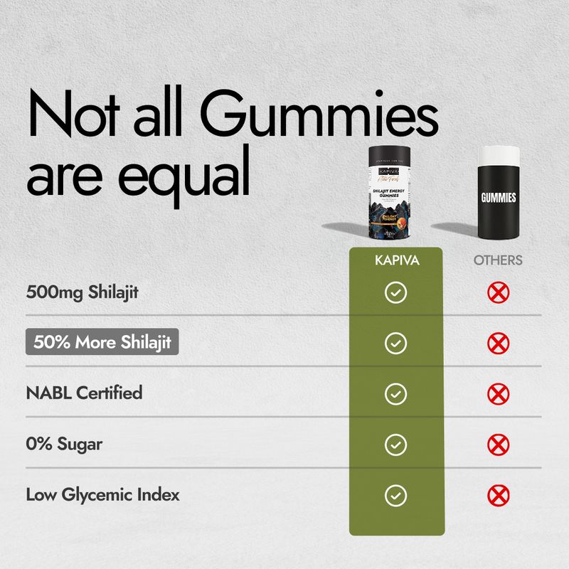 Kapiva Activ Foods Shilajit Energy Gummies - Image 6