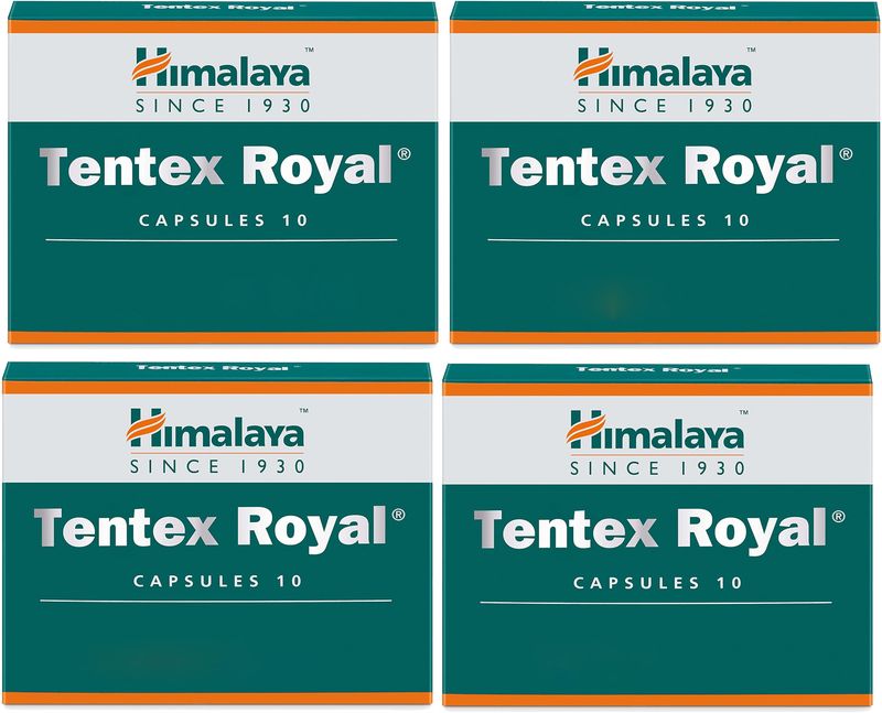 Roy Biotech Himalaya Tentex Royal Capsules 40 Count - Image 3