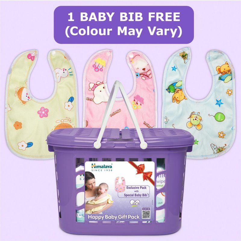 Himalaya Happy Baby Gift Pack (9 in 1) Purple - Image 5