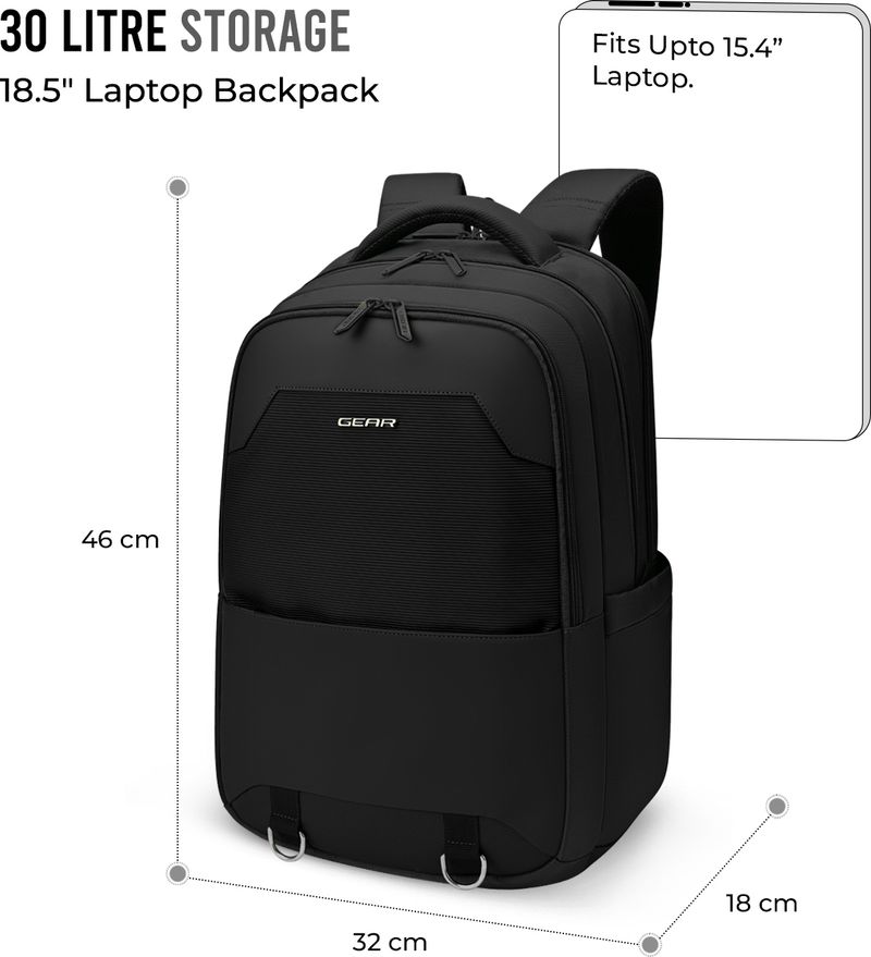 Gear 30L Medium Laptop Backpack - Image 4