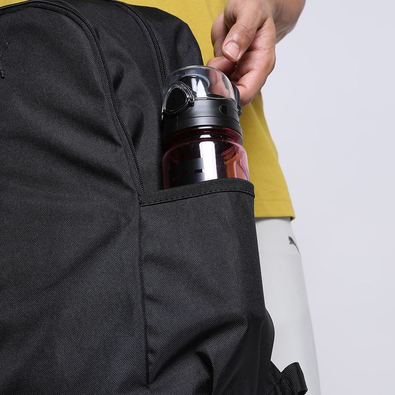 PUMA Medium 21L Shuffle Backpack Black - Image 4