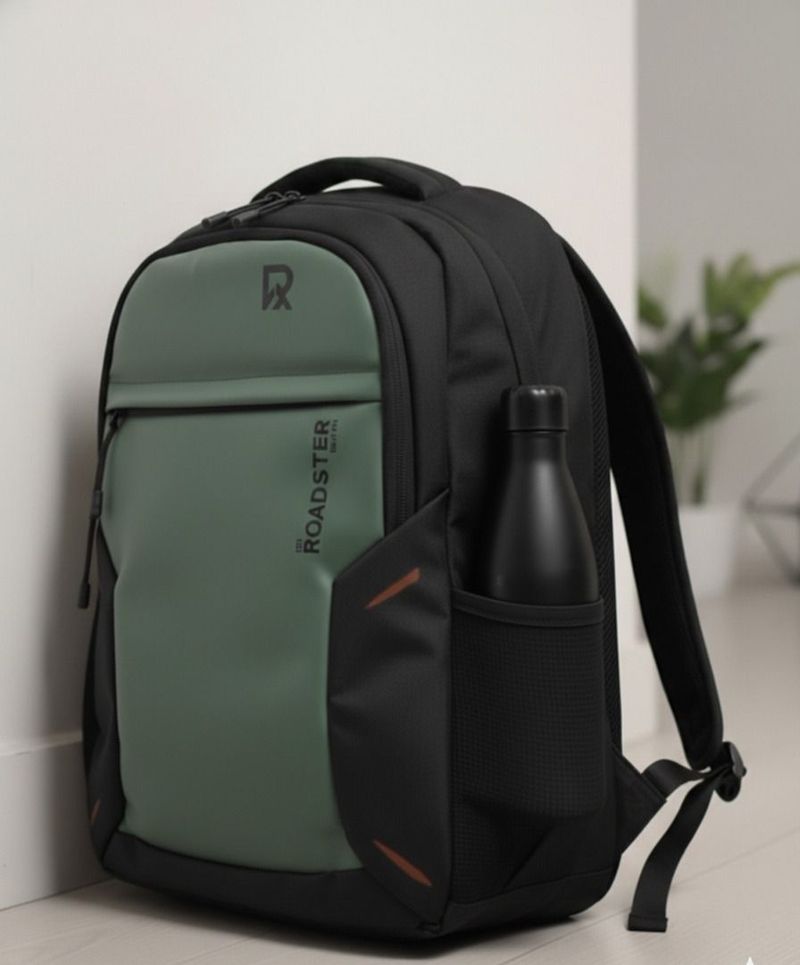 37 L Water Resistant Laptop Backpack with Raincover - Image 4