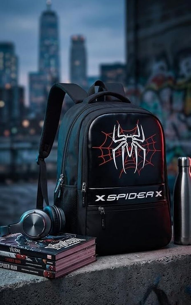 Prime Craft Spider 45L Anti-Theft Laptop Backpack - Image 3