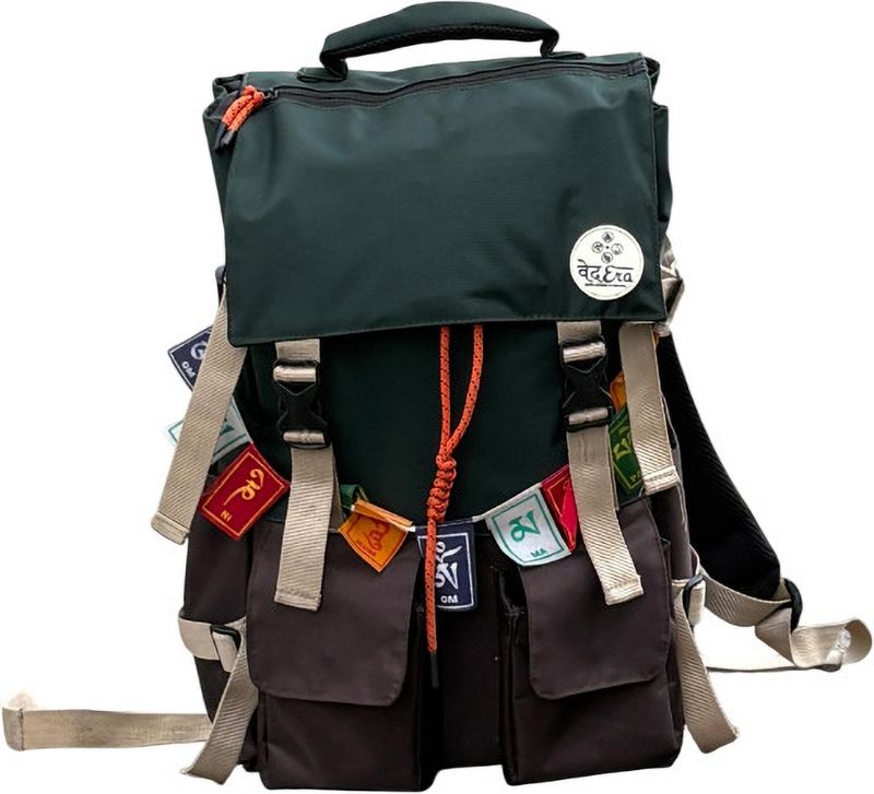 Vedera 35L Green Military Laptop Backpack - Image 5