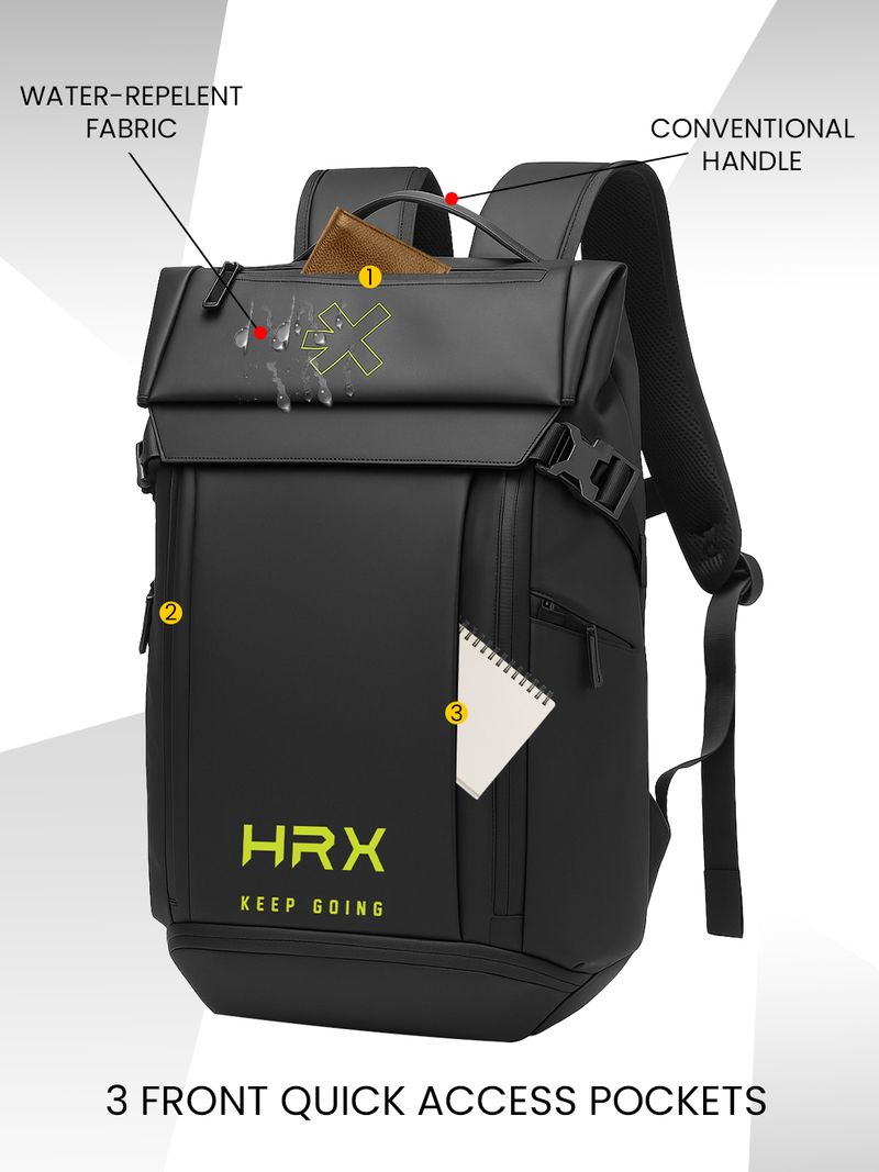 HRX by Hrithik Roshan 40L Laptop Backpack - Image 5