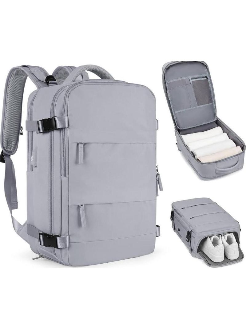 Large 40 L Laptop Backpack Travel Backpack For Men & Women | Luggage Backpack with Laptop Storage - Image 2