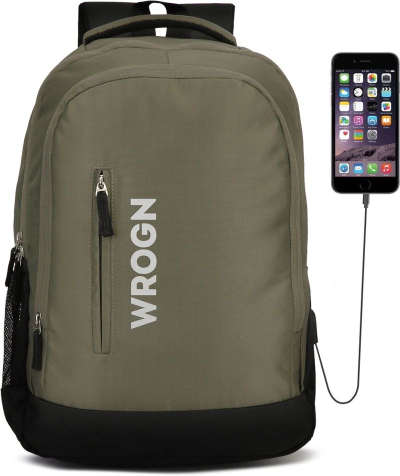 WROGN 35L Laptop Backpack with USB Charging - Image 5