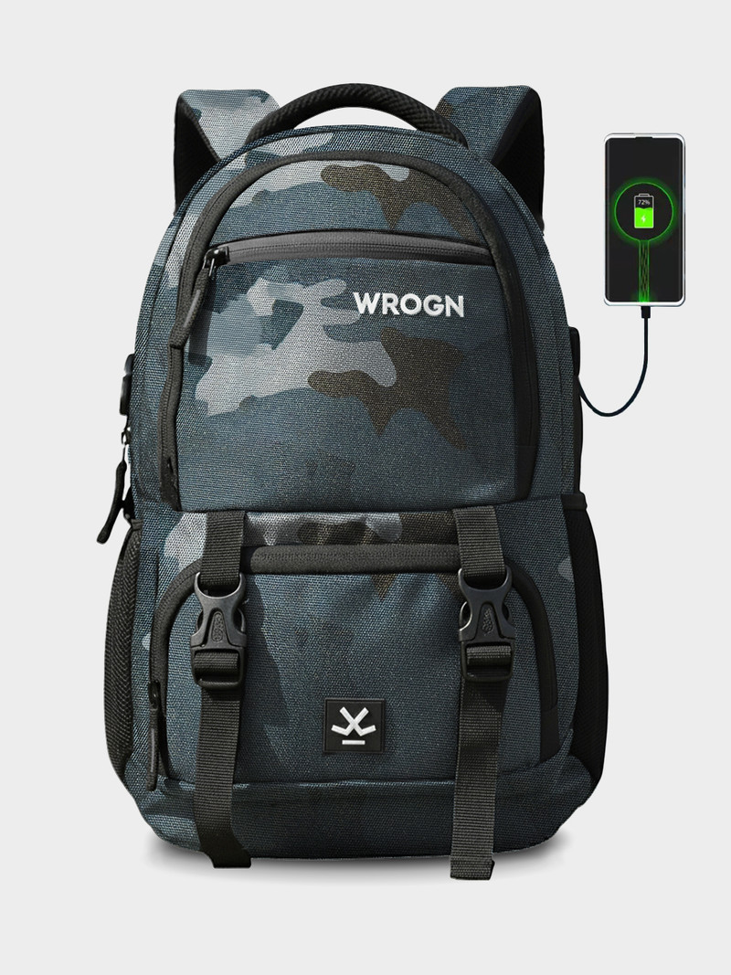 wrogn large 40 l laptop backpack lightweight