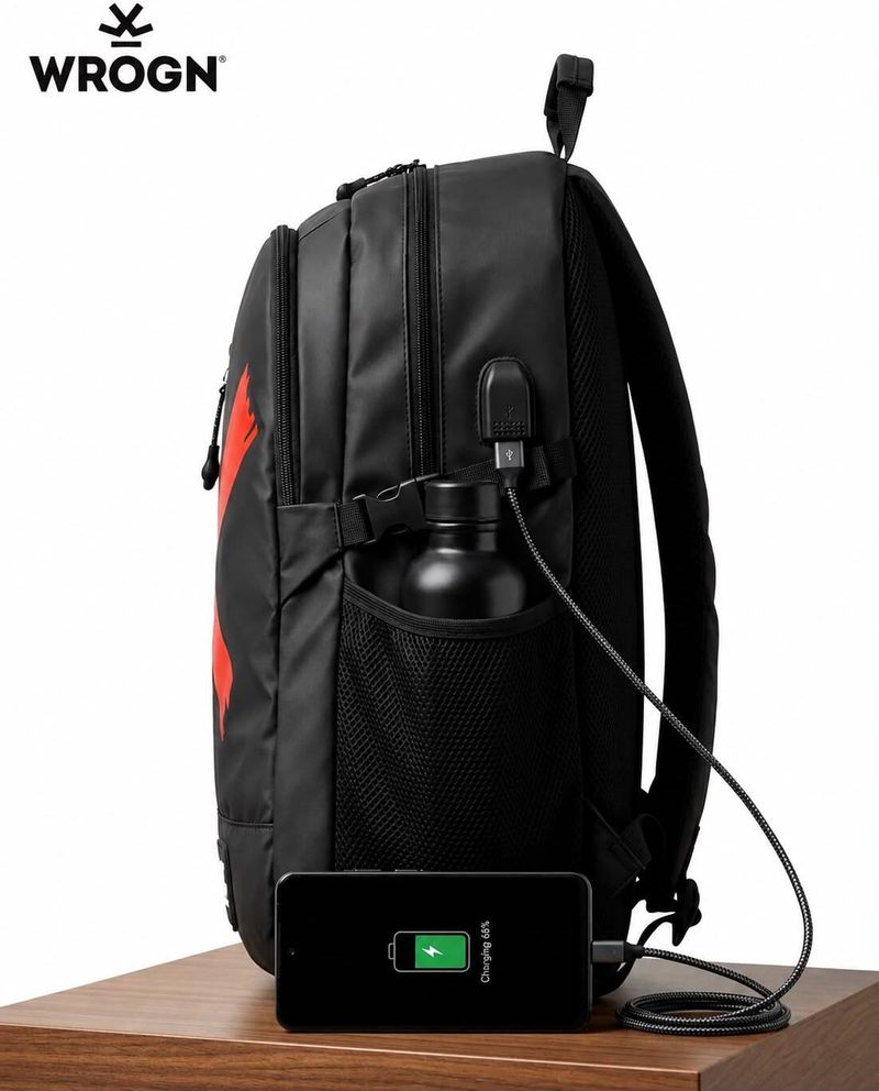 WROGN 32L Reverse Stylish Laptop Backpack - Image 5
