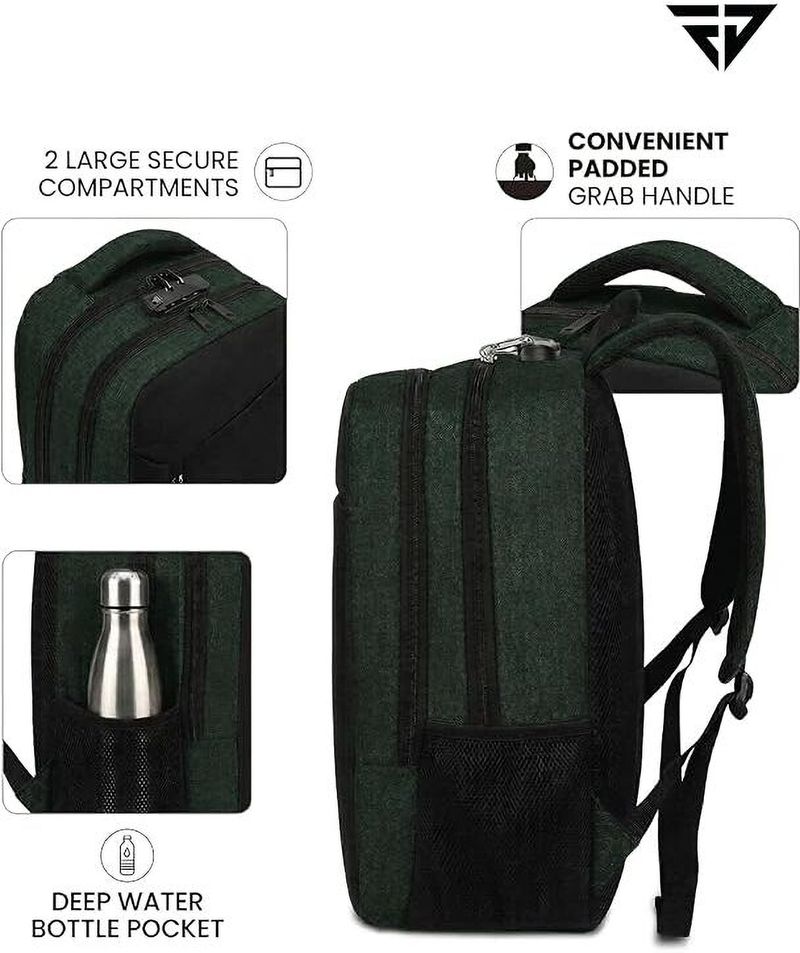FUR JADEN 25L Laptop Backpack with Anti-Theft Lock - Image 6