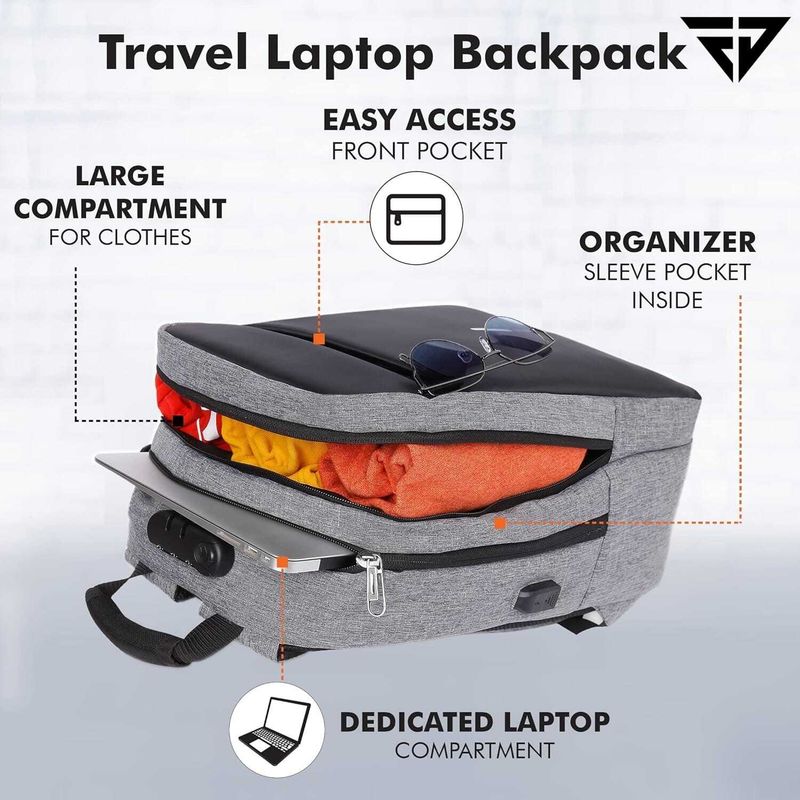 Hunky 25L Medium Laptop Backpack - Image 4