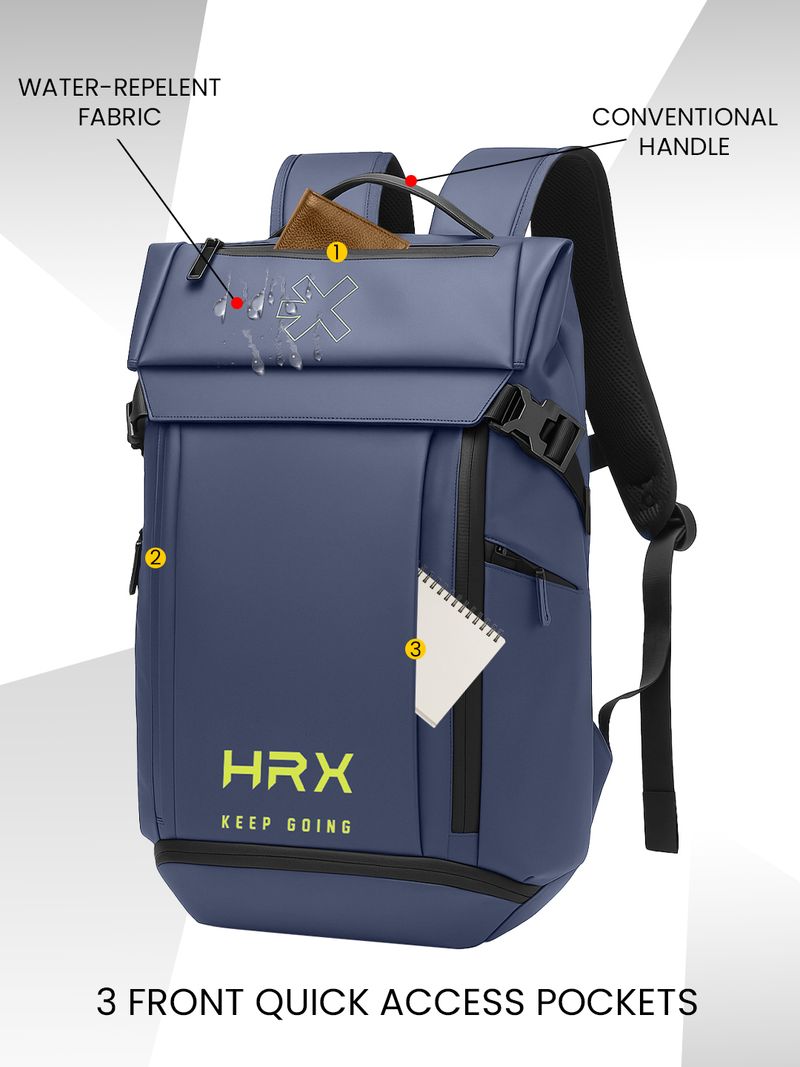 HRX by Hrithik Roshan 40L Laptop Backpack - Image 5