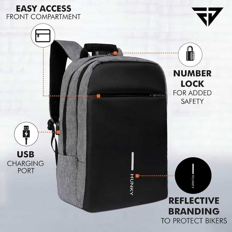Hunky 25L Medium Laptop Backpack - Image 3
