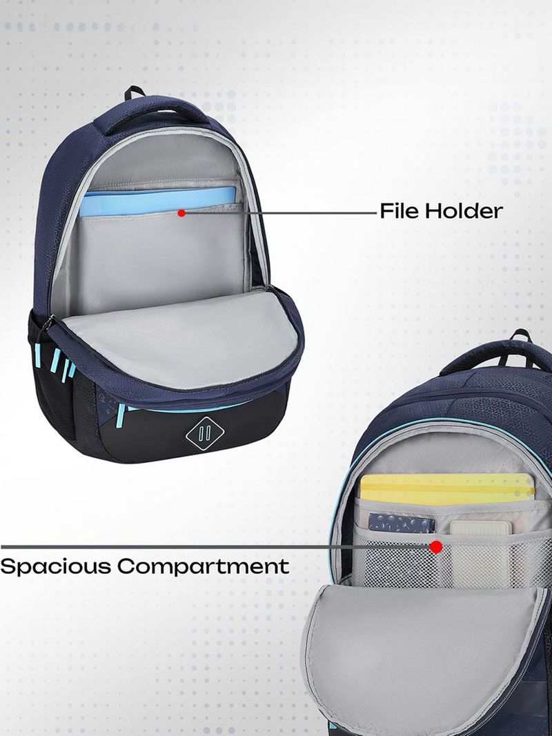 SAFARI Large 37L Backpack Verge 3 (Blue) - Image 5