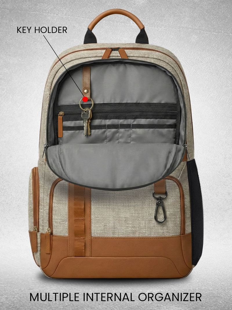 WROGN 40L Laptop Backpack with Anti Theft Pocket - Image 4