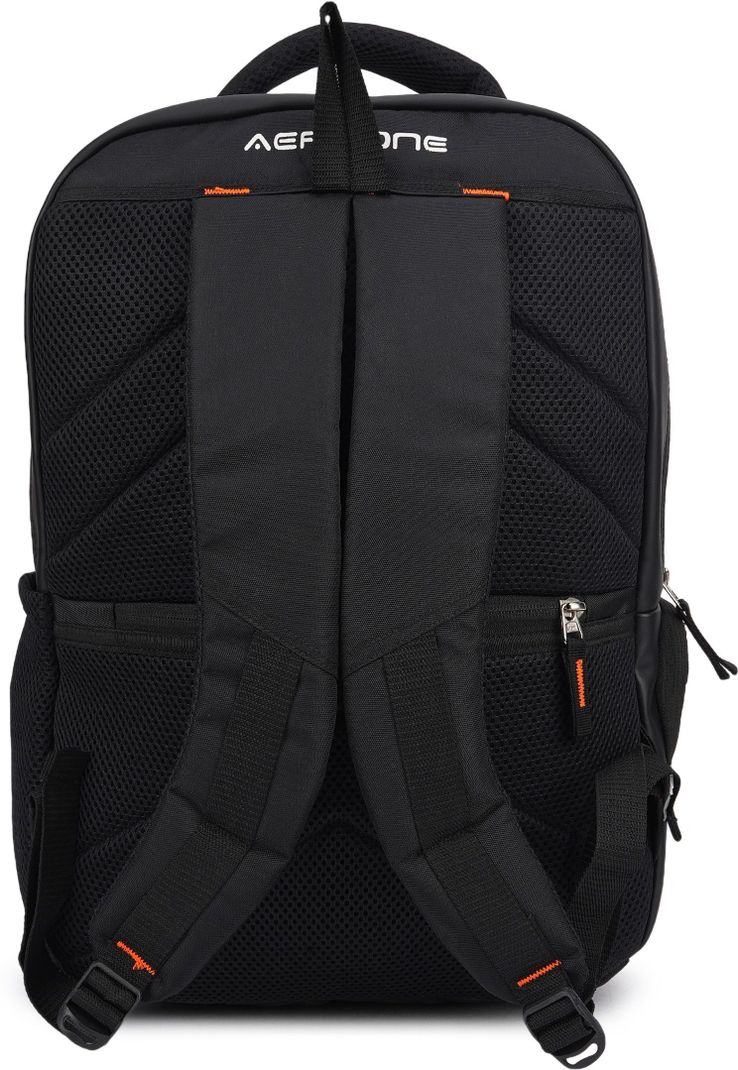 WROGN 40.1 L Laptop Backpack Frontier Unisex Bag with rain cover Office/School/College/BusinessB (Black) - Image 5