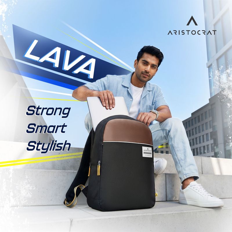 ARISTOCRAT 25L 17 Inch Laptop Backpack - Image 3
