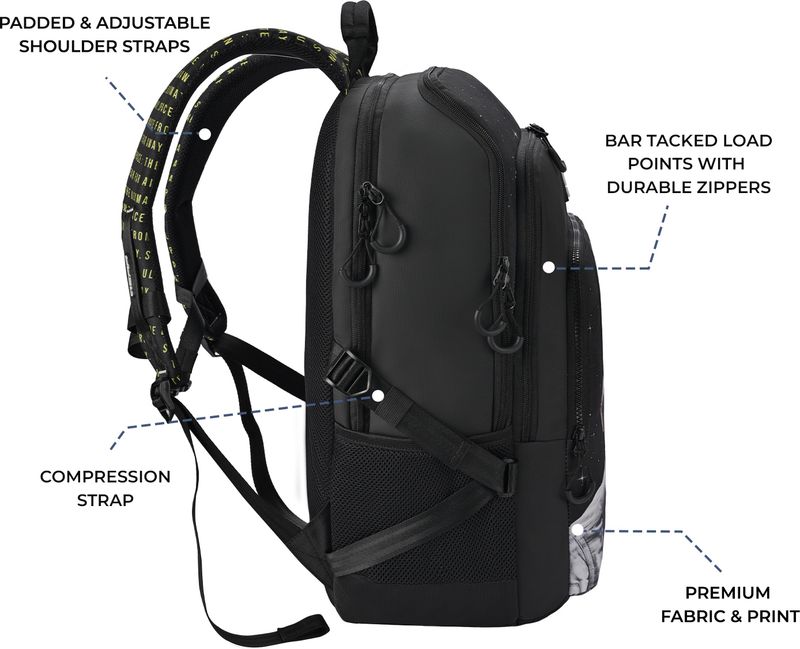 Gear 38L Cosmonaut Backpack 19" Black - Image 4