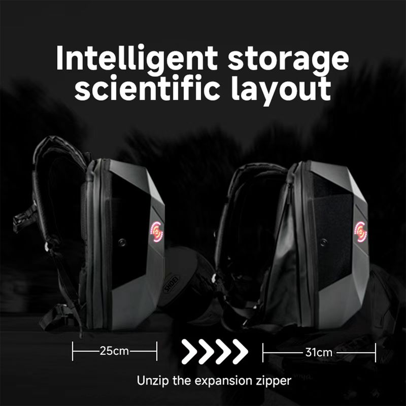 REDHORNS 30L LED Waterproof Laptop Backpack - Image 6