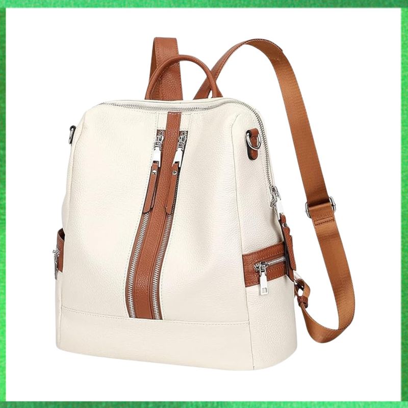 Dayalaxmi Fashion 20L Beige Tan Laptop Backpack - Image 4