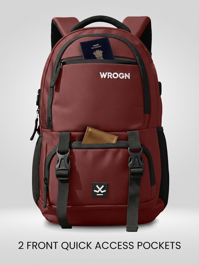 WROGN 40L Laptop Backpack with USB Port - Image 6