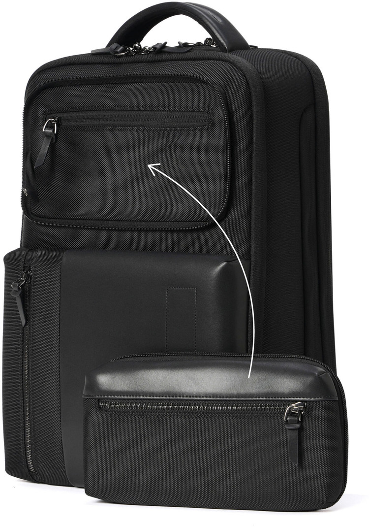 Mokobara Mokobara Medium 23 L Laptop Backpack The Overnighter Backpack 2.0 (Black)