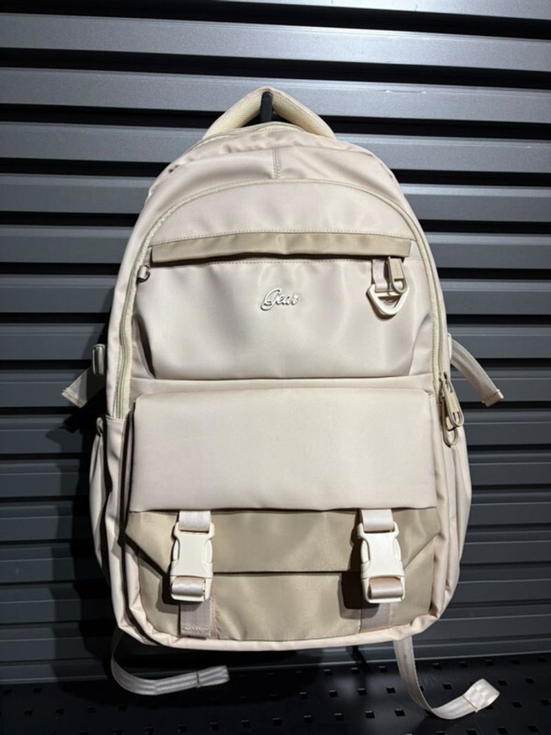Gear Medium 23L Laptop Backpack Classic Anti-Theft Faux Leather - Image 2