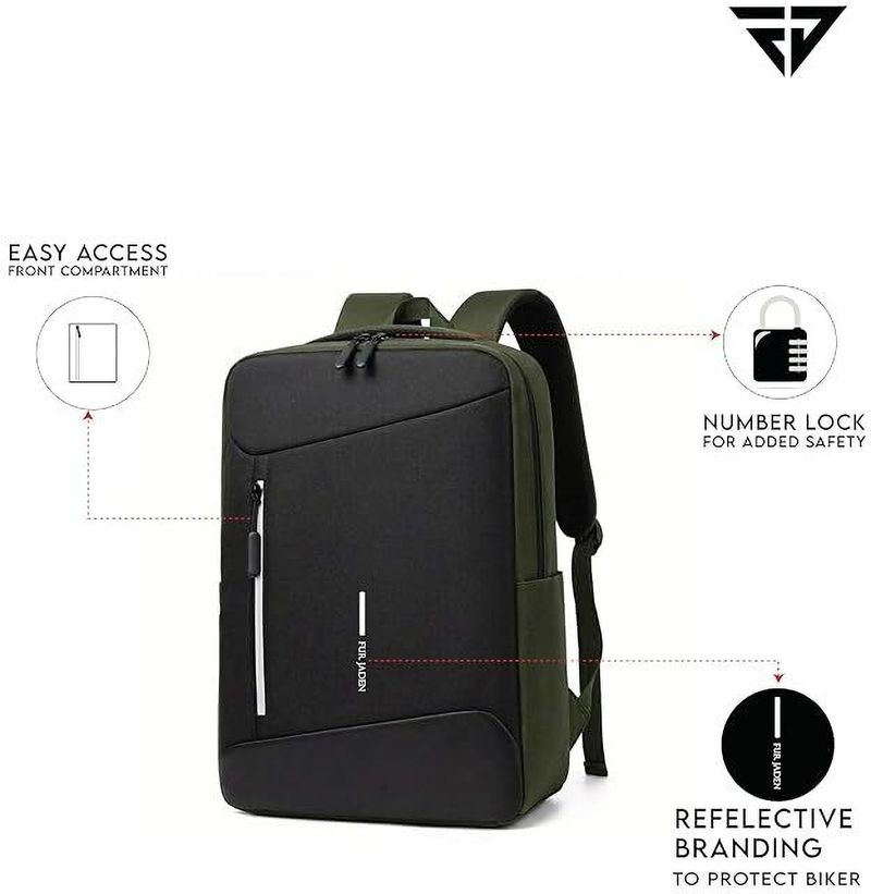 FUR JADEN 25L Laptop Backpack with Anti-Theft Lock - Image 4